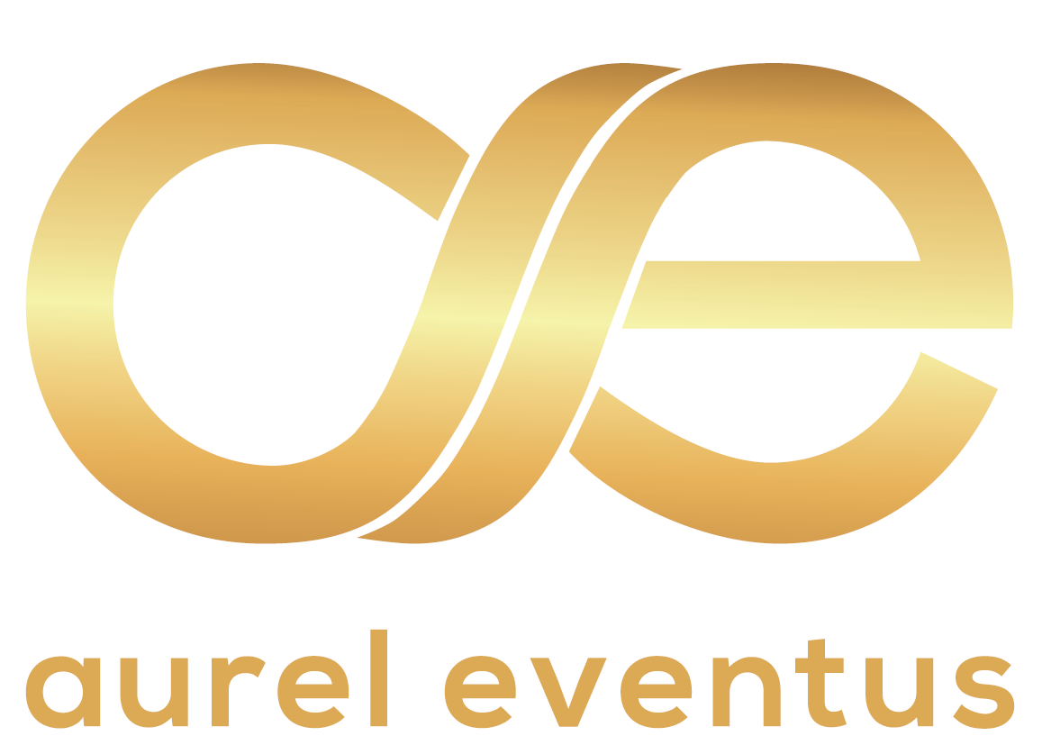 aurel eventus AG Logo und Briefpapier